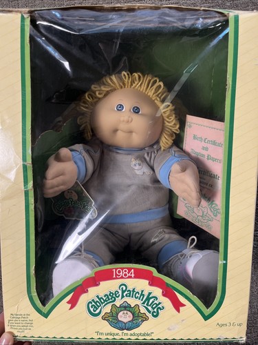 Cabbage patch kid coleco 1984 - cabbage,