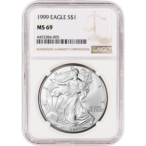 1999 american silver eagle - 1999,